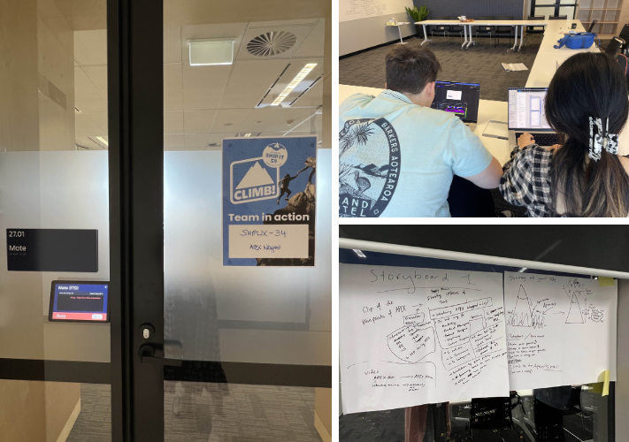 Hackathon collage