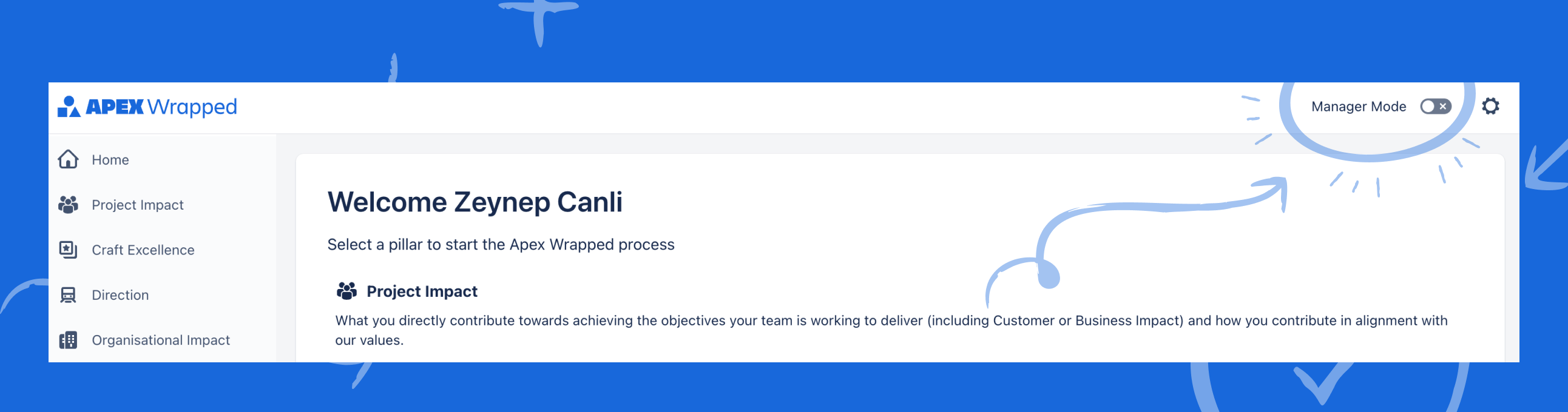 Manager mode